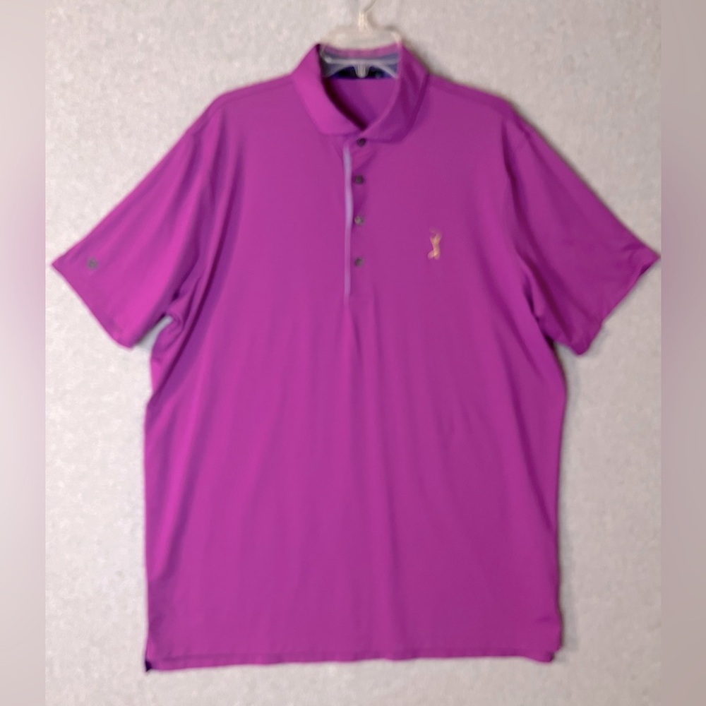 Greyson Cayuse Polo Golf Shirt Men's XL Short Sleeve Performance Players Logo